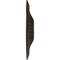 Ekena Millwork Alexa Ceiling Medallion (Fits Canopies up to 3"), Hand-Painted Bronze, 15"OD x 1 3/4"P CM14AXBZS - alternate 2